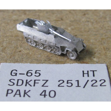 CinC G065 Sdkfz 251/ 22 Pak40