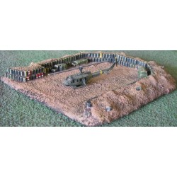EC028 Modern helicopter revetment