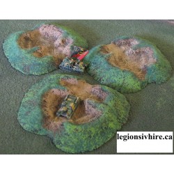 EC034 Russian heavy gun position (3 pieces)